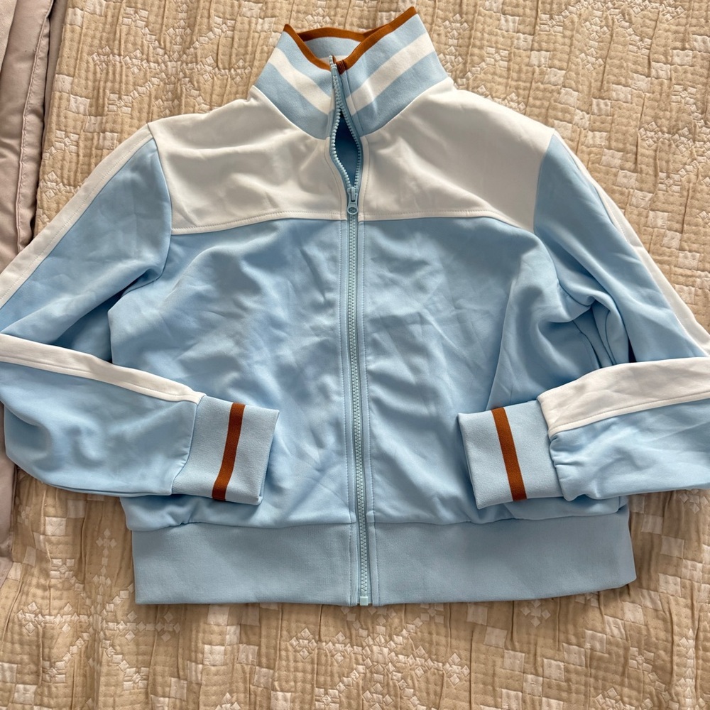 Wild Fable Light Blue and White Track Pants - Picture 4 of 9